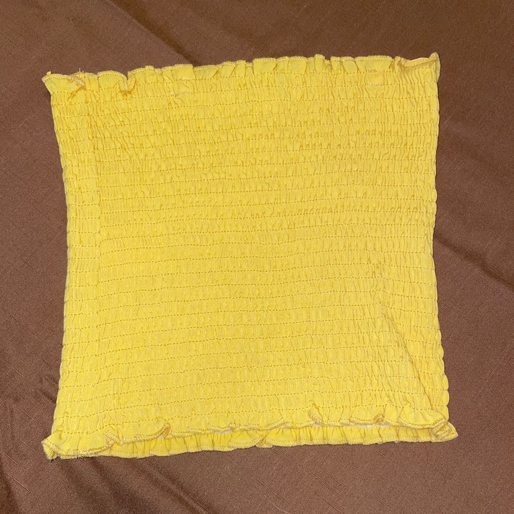 Yellow Tube Top